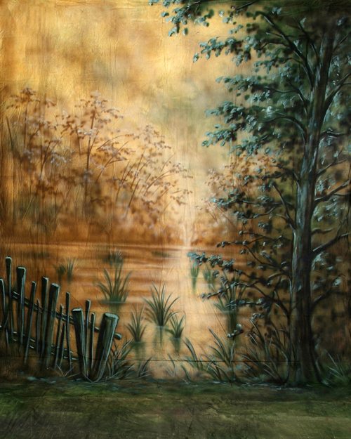 Golden Pond 10x20 Polycanvas