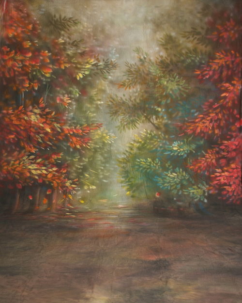 Autumn Leaves 10x20 Polycanvas