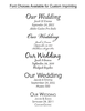 Font Choices