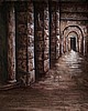 Stone Corridor 10x20 Muslin